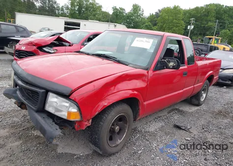 2000 GMC Sonoma Sls из США, поврежденный, VIN 1GTCS19W7YK104411